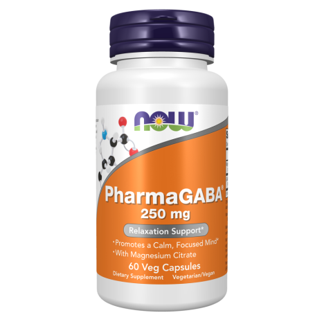 PharmaGABA® 250 mg 60 Veg Capsules