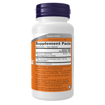 PharmaGABA® 250 mg 60 Veg Capsules