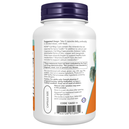 Cal-Mag 120 Caps Capsules
