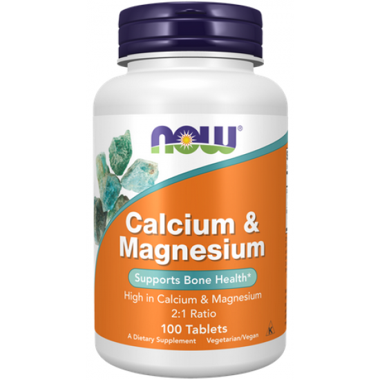 Calcium & Magnesium 100 Tablets