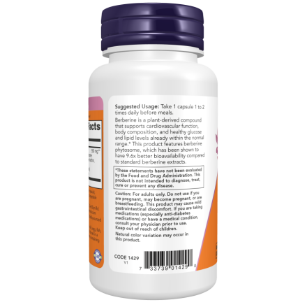 Berberine Phytosome 60 Veg Capsules