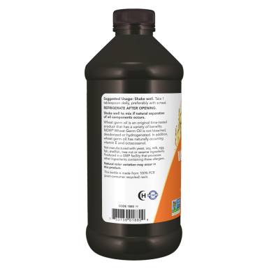 Wheat Germ Oil Liquid Búzacsíraolaj folyékony 473 ml