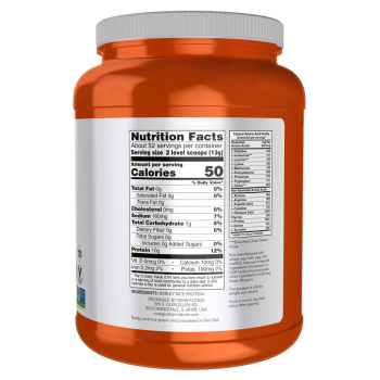 Barley Rice Protein Powder 680g Árpa-rizs fehérje por