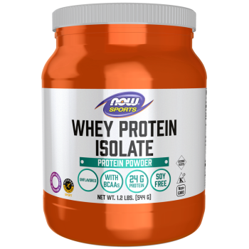 Whey Protein Isolate Unflavored - 1.2 lbs. 544gr.
