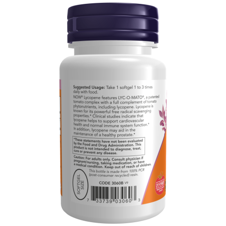 Lycopene 10 mg 60 Softgels
