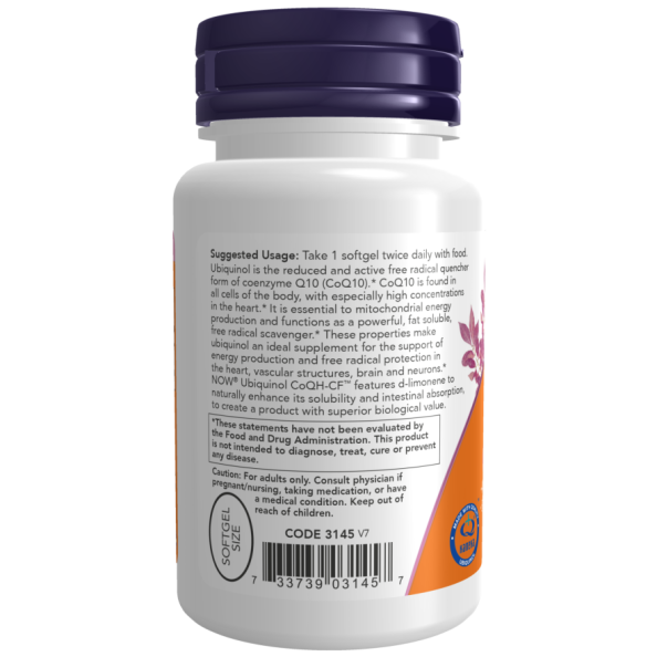 Ubiquinol CoQH-CF™ 60 Softgels
