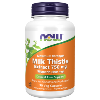 Milk Thistle Extract 750 mg Silymarin (600 mg), Maximum Strength 90 Veg Capsules Máriatövis kivonat