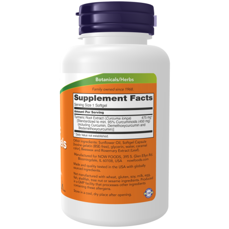 Turmeric Curcumin Gels 60 Gels Softgels