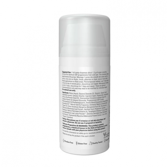 Progesterone from Wild Yam with Lavender Balancing Skin Cream 3 oz. (85 g)