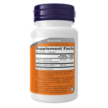 NAC 600 mg - 100 Veg Capsules