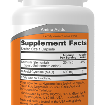 NAC 600 mg - 100 Veg Capsules