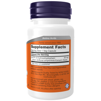 5-HTP 50 mg - 90 Veg Capsules