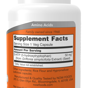 5-HTP 50 mg - 90 Veg Capsules