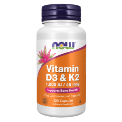 Vitamin D-3 & K-2 120 Capsules