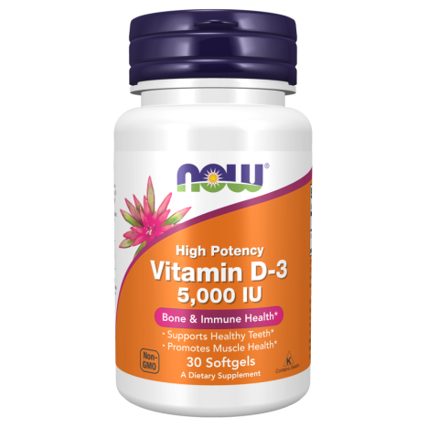D-3 5,000 IU - 30 Softgels