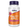Mega D-3 & MK-7 120 Veg Capsules