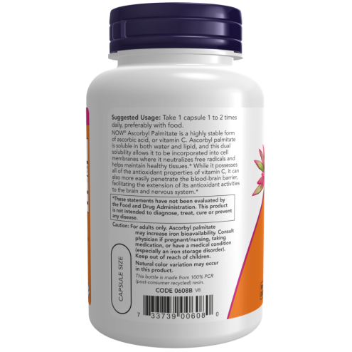 Ascorbyl Palmitate 500 mg - 100 Vcaps®