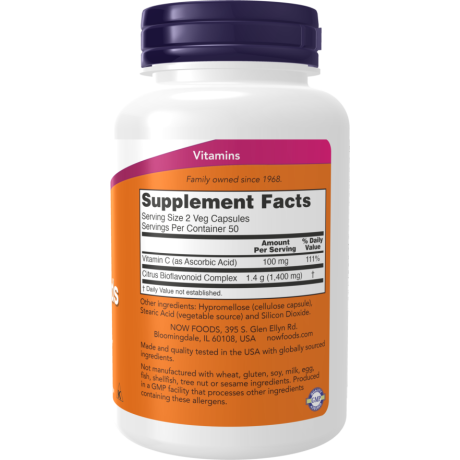 Citrus Bioflavonoids 700mg - 100 Capsules