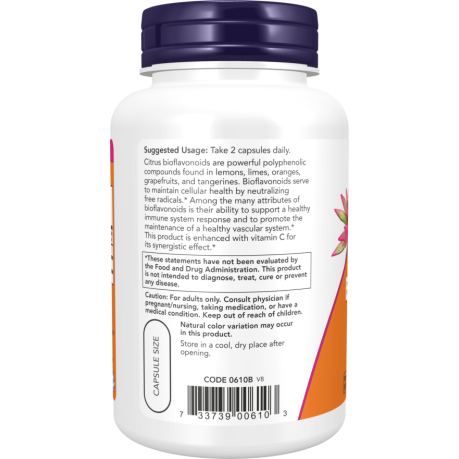 Citrus Bioflavonoids 700mg - 100 Capsules