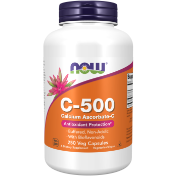 C-500 Calcium Ascorbate-C 250 Veg Capsules