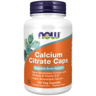 Calcium Citrate 120 Veg Capsules