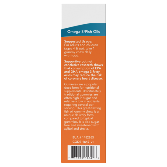 Omega-3 Fish Oil Gummy Chews 36 db