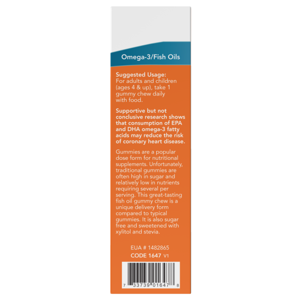 Omega-3 Fish Oil Gummy Chews 36 db