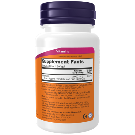 A Vitamin 10,000 /100 Softgels