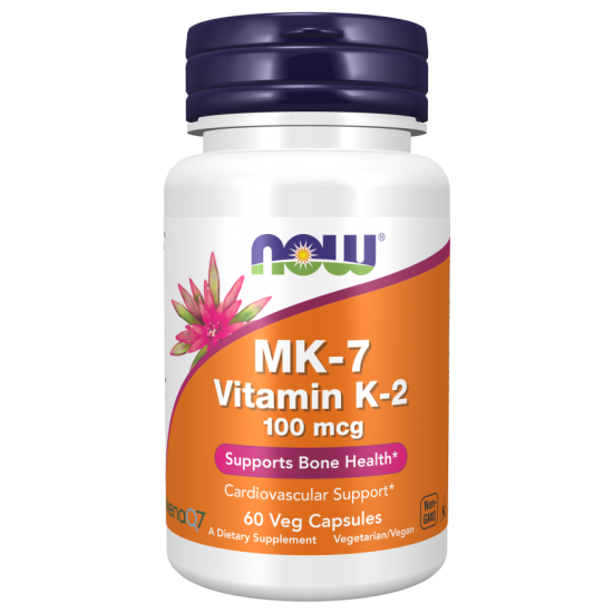 MK-7 Vitamin K-2 100 mcg - 60 Veg Capsules MK-7 Vitamin K-2 100 mcg - 60 Veg Capsules