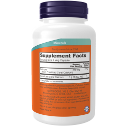 Coral Calcium 1000 mg 100 Veg Capsules