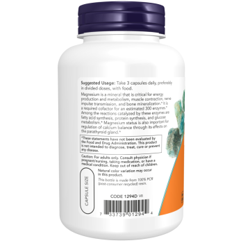 Magnesium Citrate 120 Veg Capsules