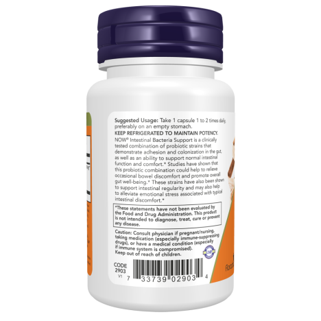 Intestinal Bacteria Support 60 Veg Capsules /szavatossági idő: 2026-04-30