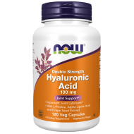 Hyaluronic Acid, Double Strength 100 mg 120 Veg Capsules