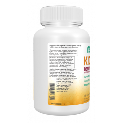 Kid Vits™ Berry Lemonade Chewable Tablets 120 vegetáriánus rágótabletta