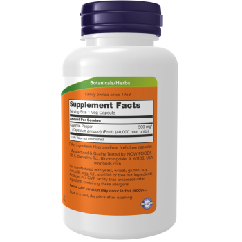 Cayenne 500 mg 100 Veg Capsules