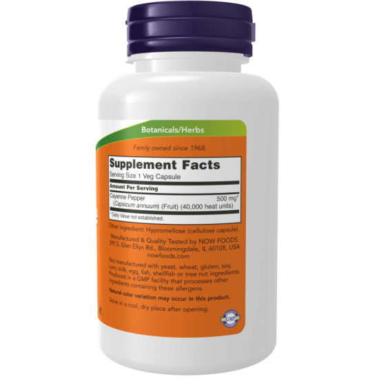 Cayenne 500 mg 100 Veg Capsules Cayenne 500 mg 100 Veg Capsules