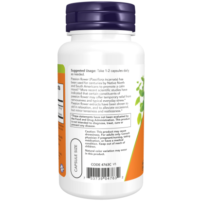 Passion Flower /Golgotavirág/ 350 mg 90 Veg Capsules