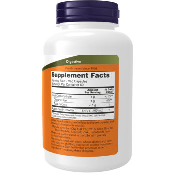 Apple Pectin 700 mg 120 Veg Capsules