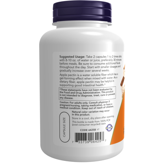 Apple Pectin 700 mg 120 Veg Capsules