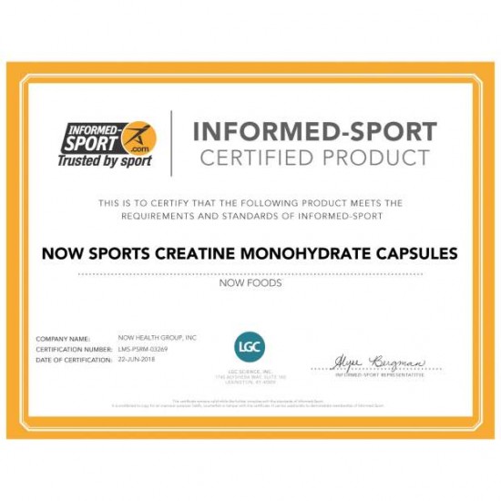 Creatine Monohydrate 750 mg 120 Veg Capsules Creatine Monohydrate 750 mg 120 Veg Capsules