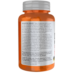 Creatine Monohydrate 750 mg 120 Veg Capsules