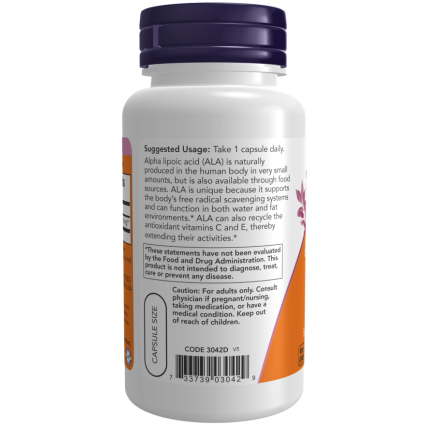 Alpha Lipoic Acid 250 mg - 60 Vcaps®