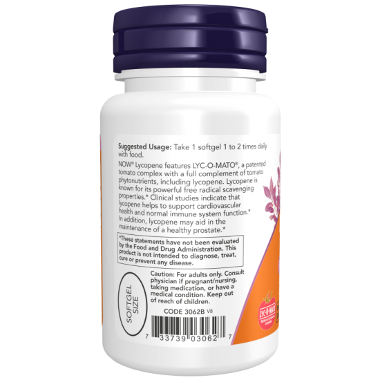 Lycopene 20mg 50 Softgels Lycopene 20mg 50 Softgels