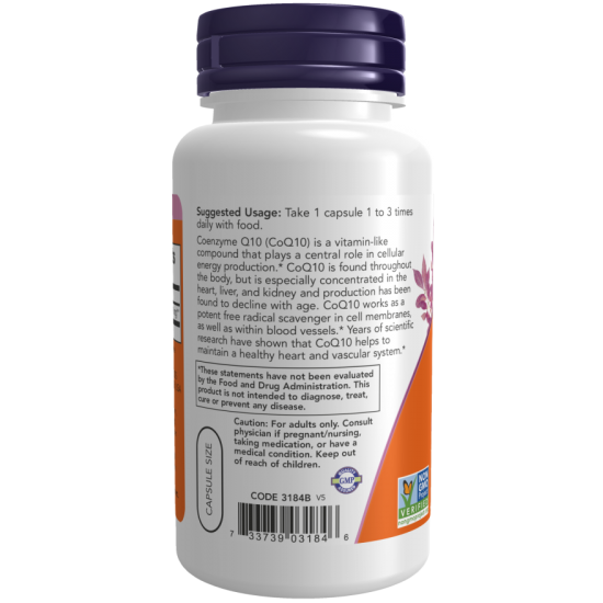 CoQ10 30 mg - 60 Veg Capsules CoQ10 30 mg - 60 Veg Capsules