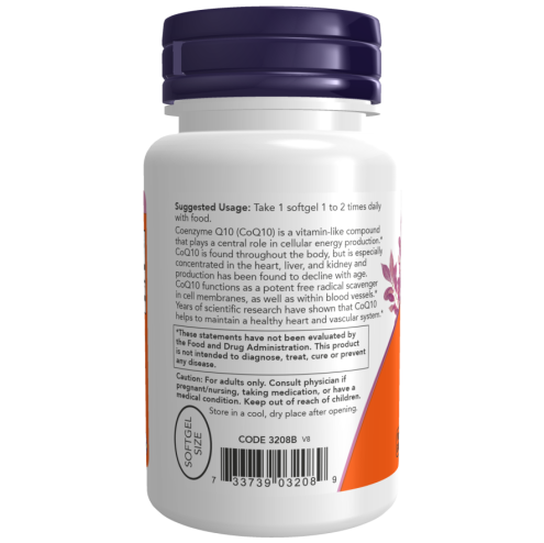 CoQ10 100 mg - 50 Softgels
