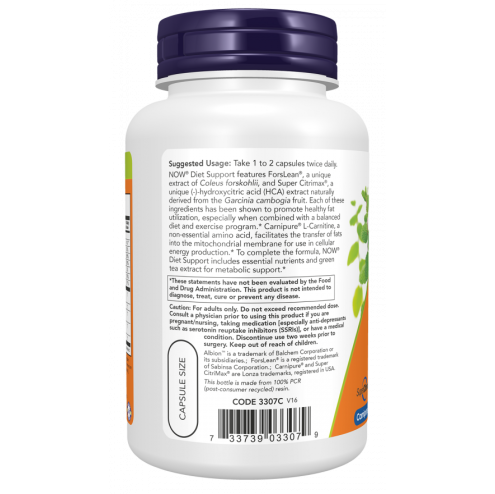 Diet Support 120 Veg Capsules /szavatossági idő: 2026-04-30