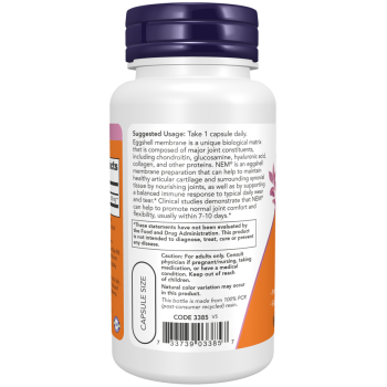 Eggshell Membrane 500 mg 60 Veg Capsules