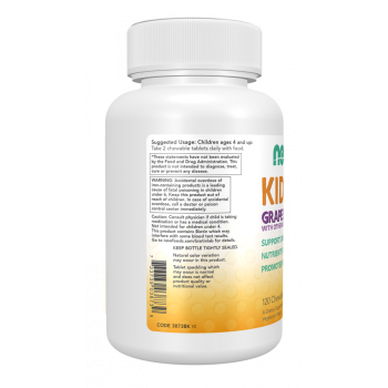 Kid Vits™ Grape Splash Chewable Tablets 120 vegetáriánus rágótabletta 