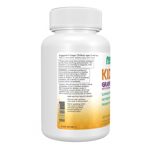 Kid Vits™ Grape Splash Chewable Tablets 120 vegetáriánus rágótabletta