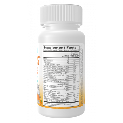 Kid Vits™ Juicy Orange Chewable Tablets 120 vegetáriánus rágótabletta